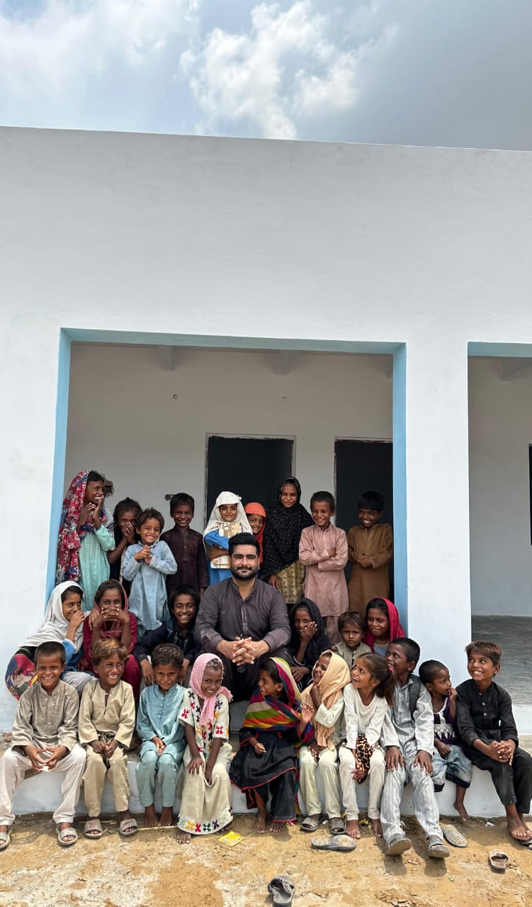 School assembly and group activities