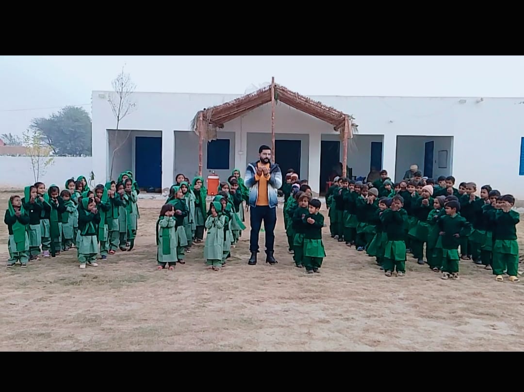 Dr. Sufyan during a community field visit
